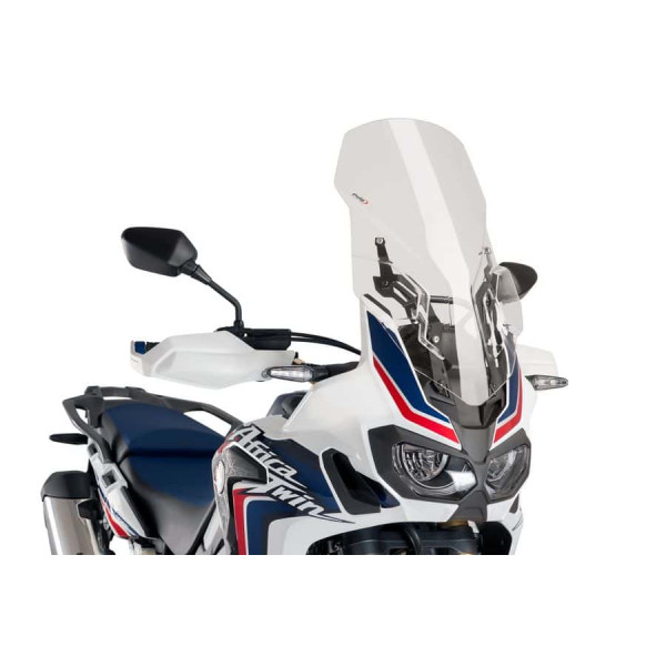 Puig Puig touring screen and support arm | clear | honda crf 1000 l africa twin 2016>2019